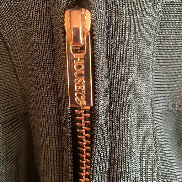 House of CB London Plunging Neckline Bodycon Dress - Picture 3 of 6